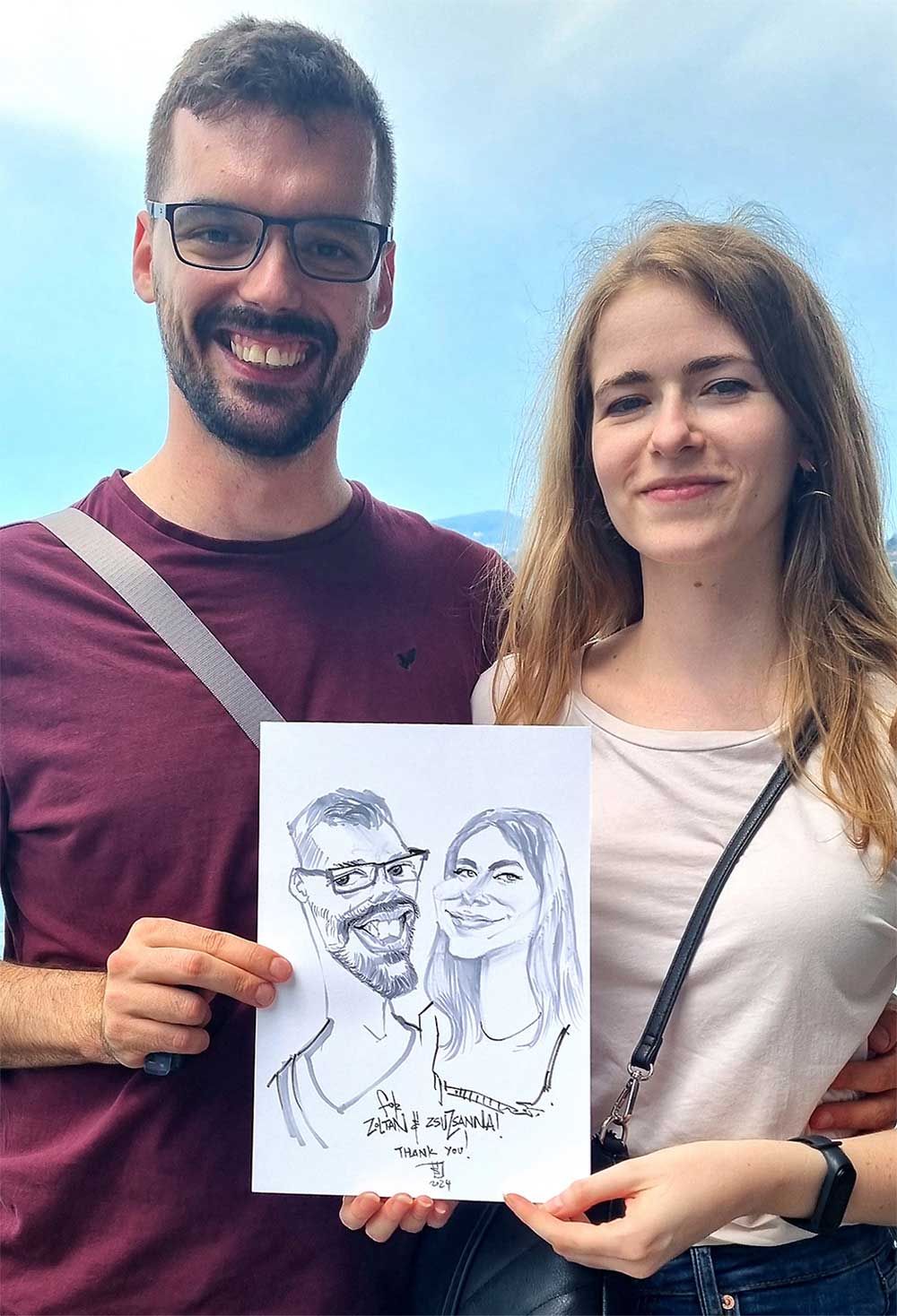 Couple live